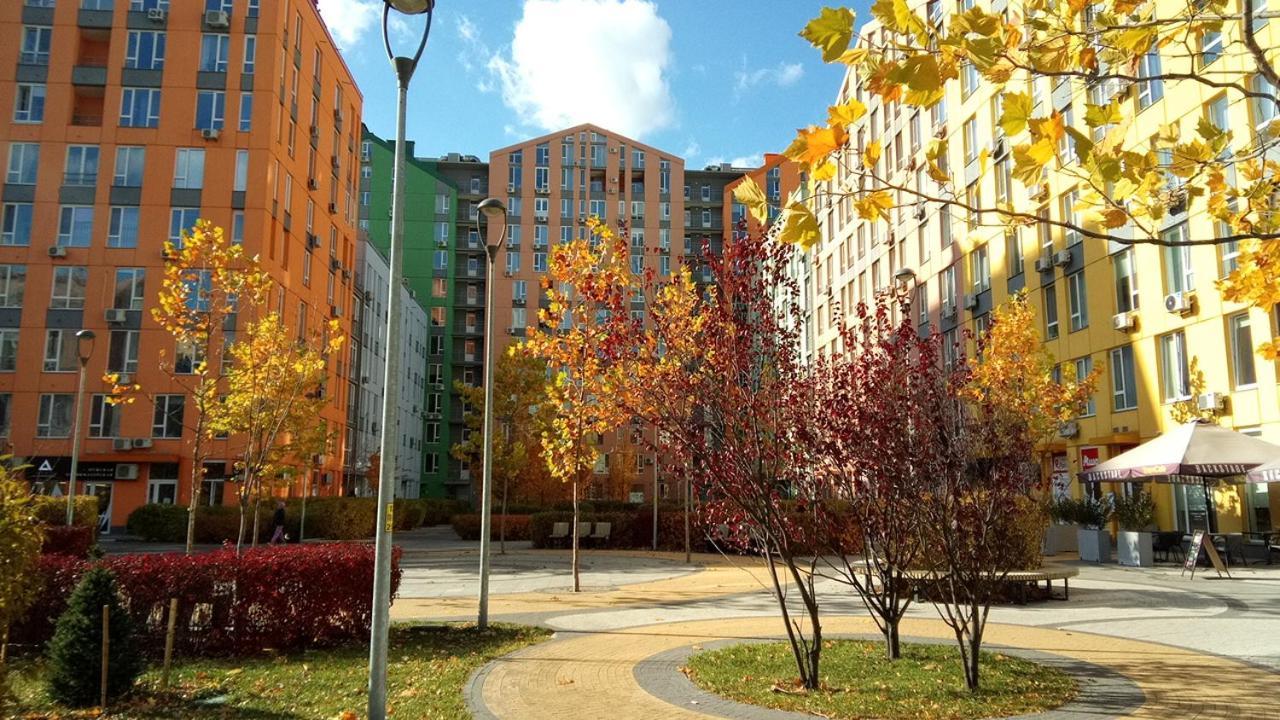 Positive Smile Studio Apartment In The Colorful Comfort Town Residental Complex. Kt-06. Kyiv Exterior photo