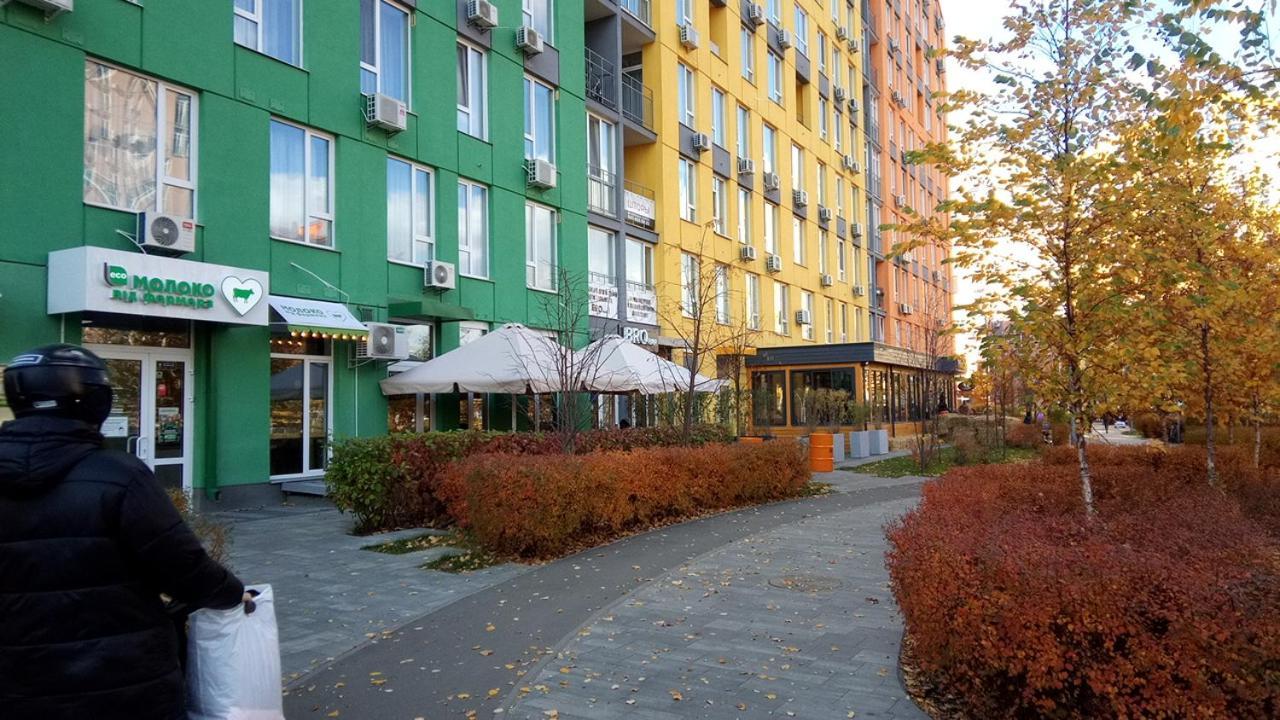 Positive Smile Studio Apartment In The Colorful Comfort Town Residental Complex. Kt-06. Kyiv Exterior photo
