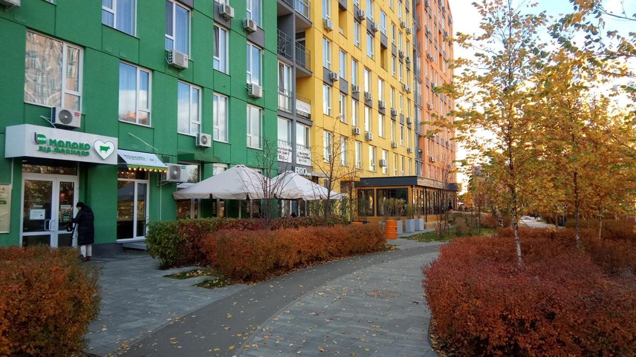 Positive Smile Studio Apartment In The Colorful Comfort Town Residental Complex. Kt-06. Kyiv Exterior photo